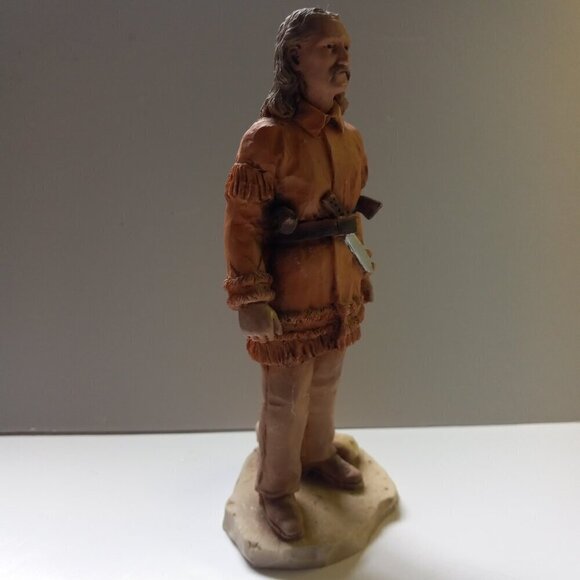 Wild Bill Hickok Figurine 6" Vintage1988 Castagna Resin Hard Resin Painted - Picture 4 of 12